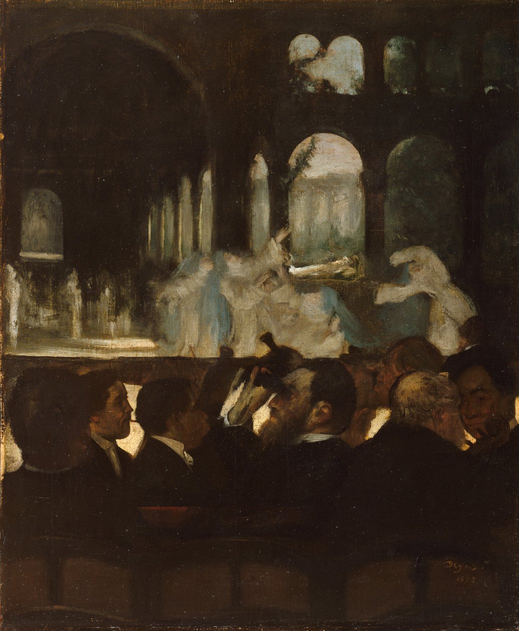 Robert le Diable -baletti, 1871 tekijältä Edgar Degas