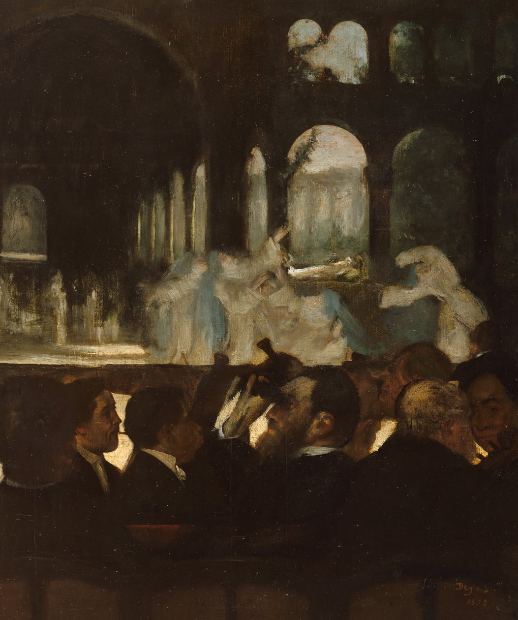 Robert le Diablen baletti, 1871. tekijältä Edgar Degas