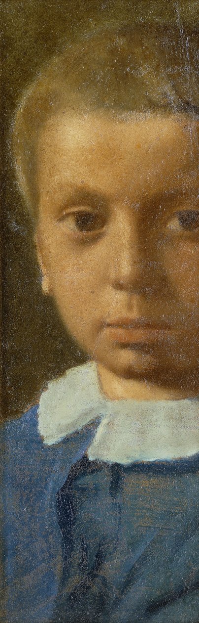 Lapsi sinisessä; Lapsi sinisessä, n. 1853-54 tekijältä Edgar Degas