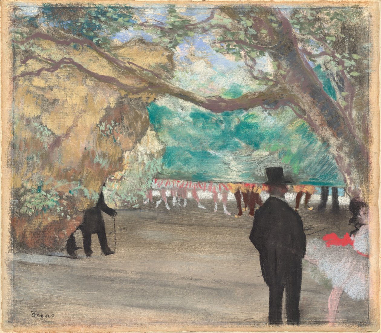 Esirippu tekijältä Edgar Degas