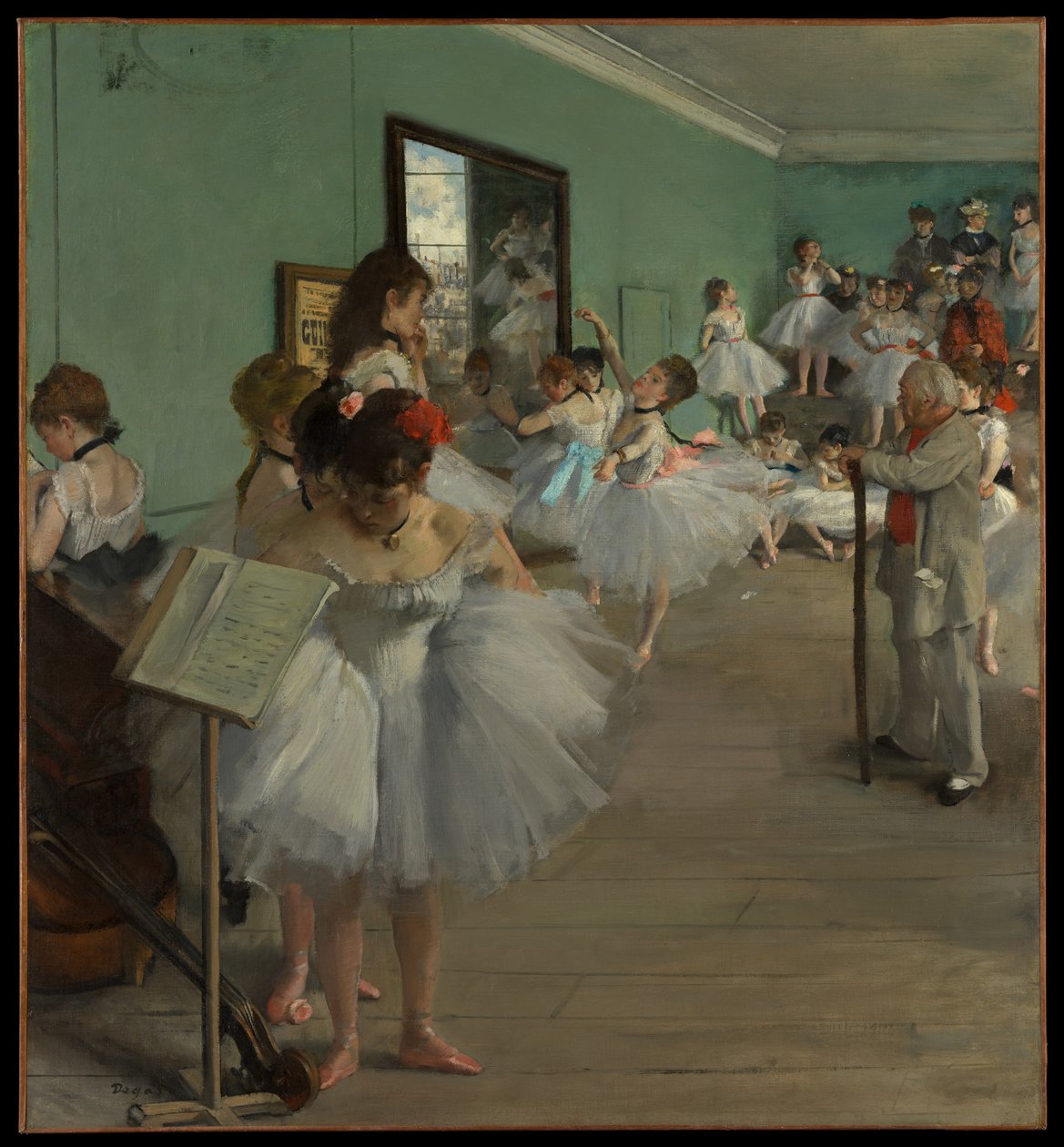 Tanssitunti tekijältä Edgar Degas
