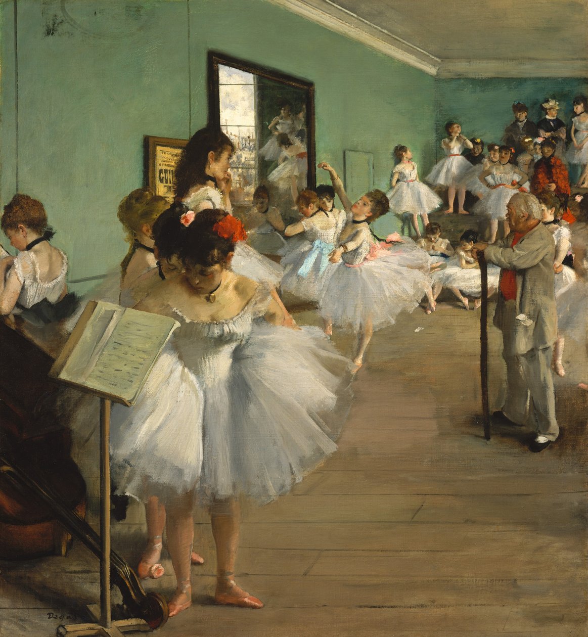 Tanssiluokka tekijältä Edgar Degas