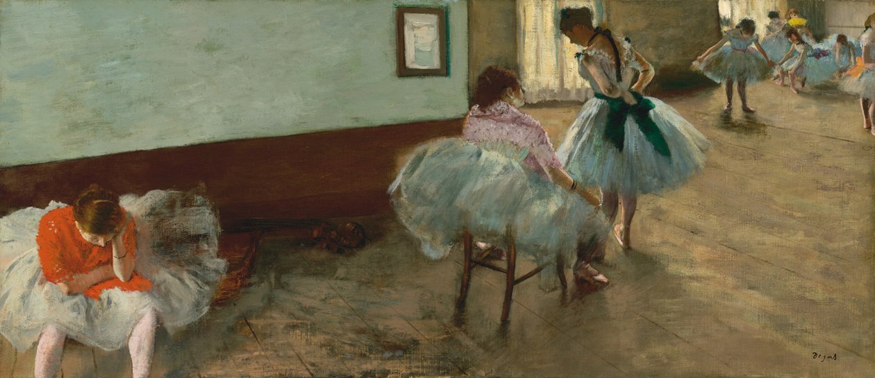 Tanssitunti tekijältä Edgar Degas