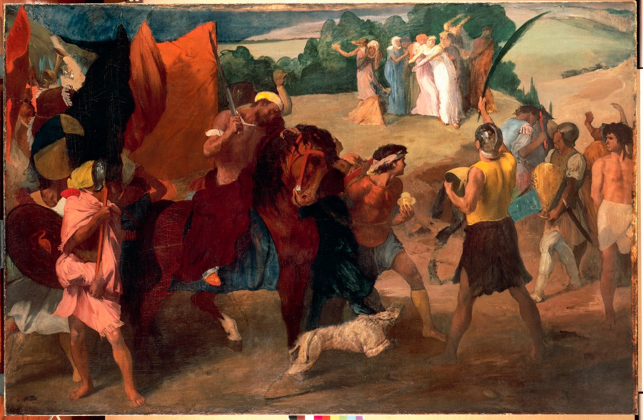 Jeftan tytär tekijältä Edgar Degas