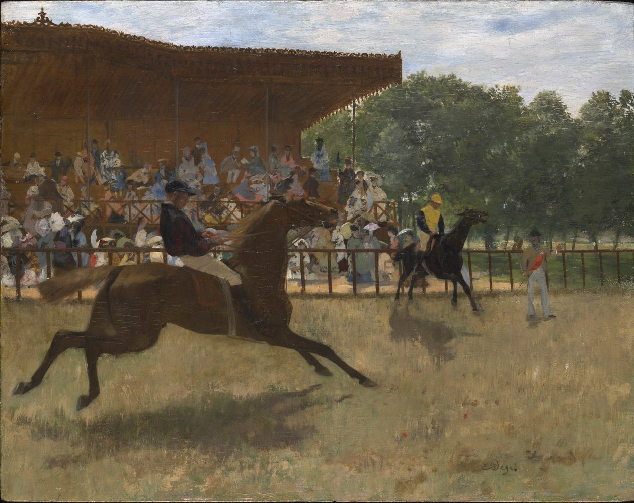 Väärä alku, noin 1869-72 tekijältä Edgar Degas