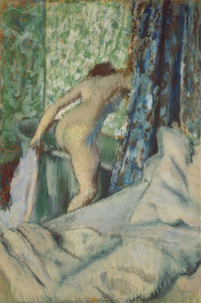 Aamukylpy tekijältä Edgar Degas