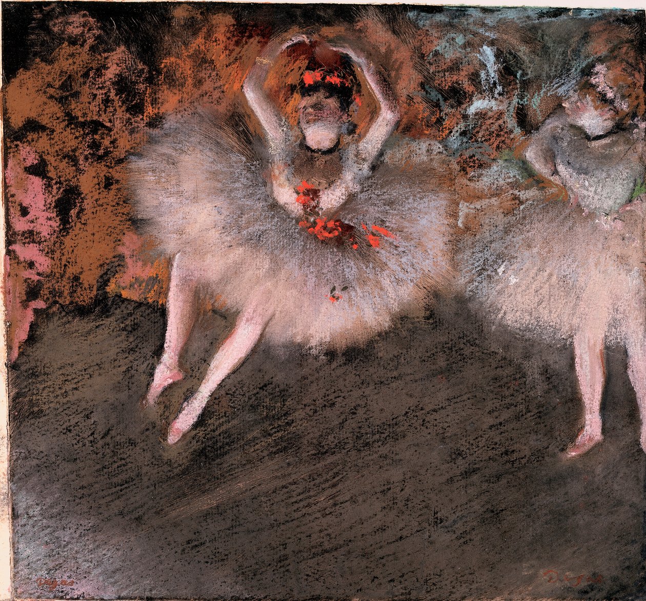 The Not Beaten, noin 1879 tekijältä Edgar Degas
