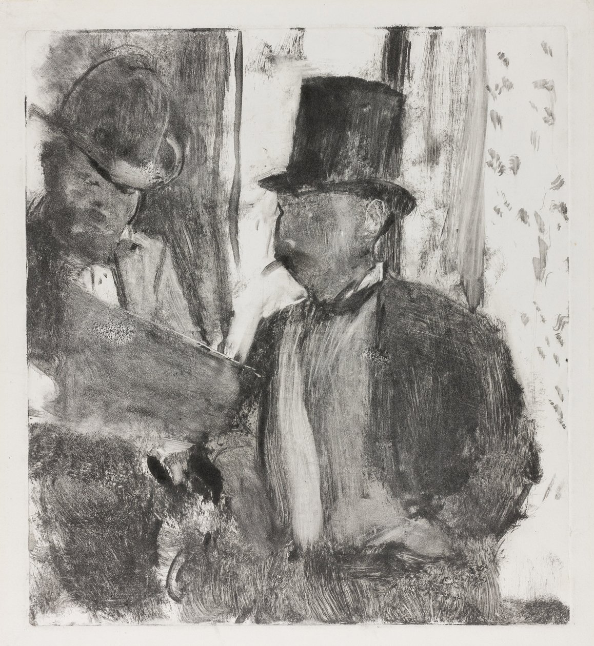 The Two Connoisseurs, noin 1880 tekijältä Edgar Degas