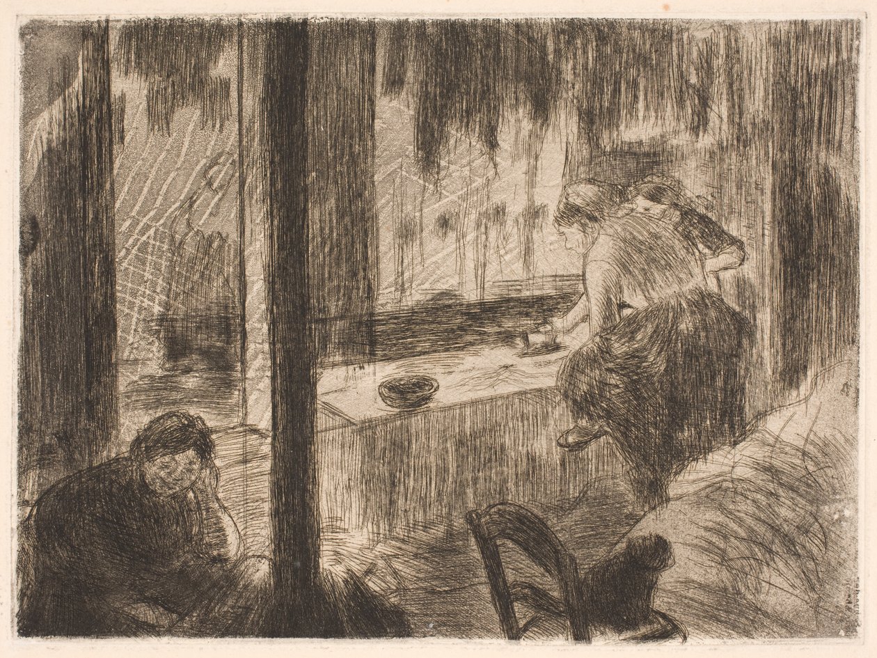 Pyykkärit tekijältä Edgar Degas