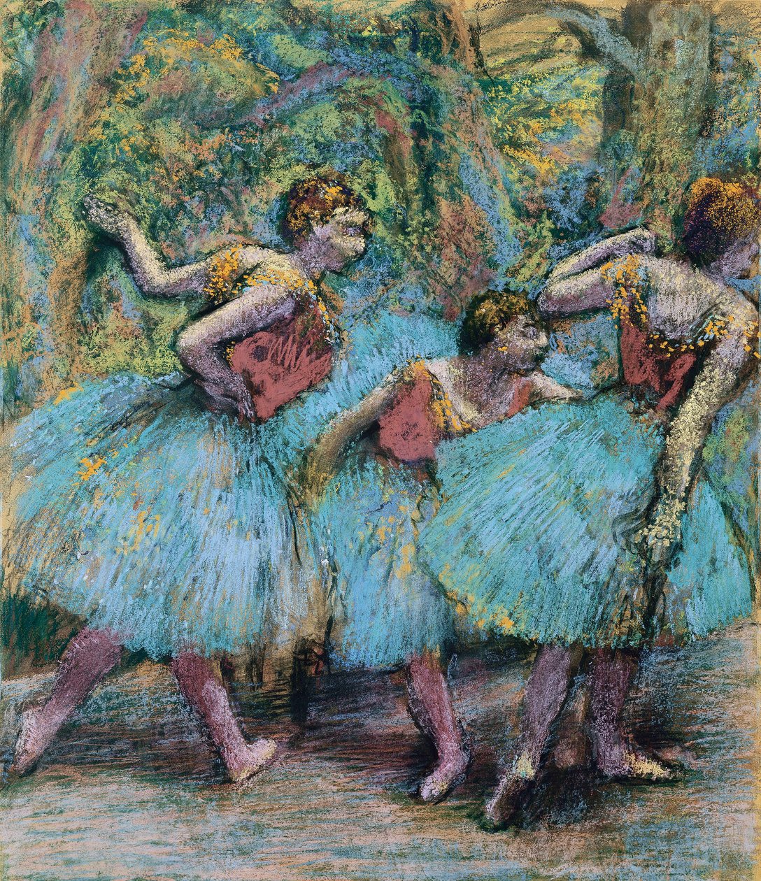 Three Dancers Three Dancers, n. 1903 tekijältä Edgar Degas