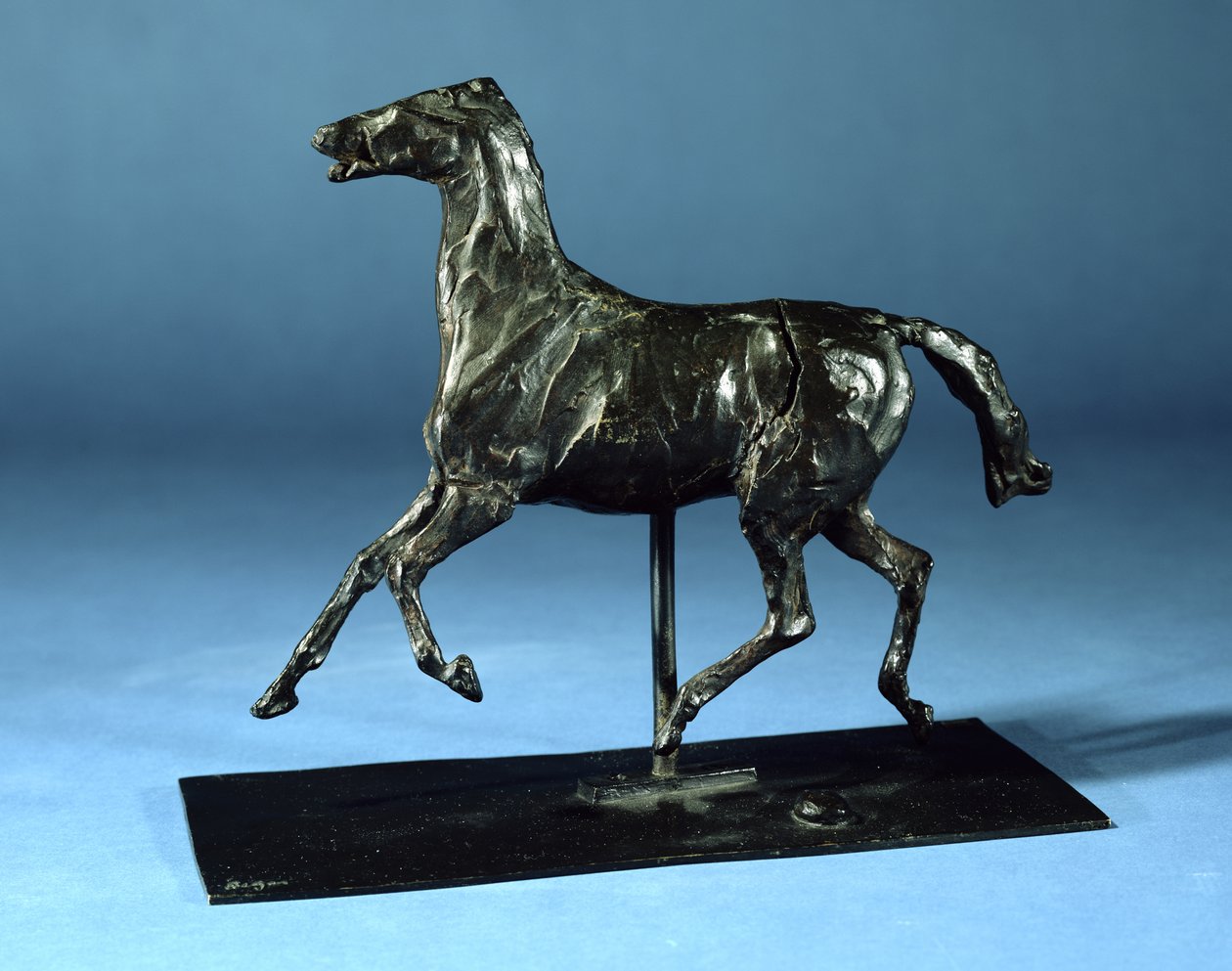 Ravihevonen (pronssi) tekijältä Edgar Degas