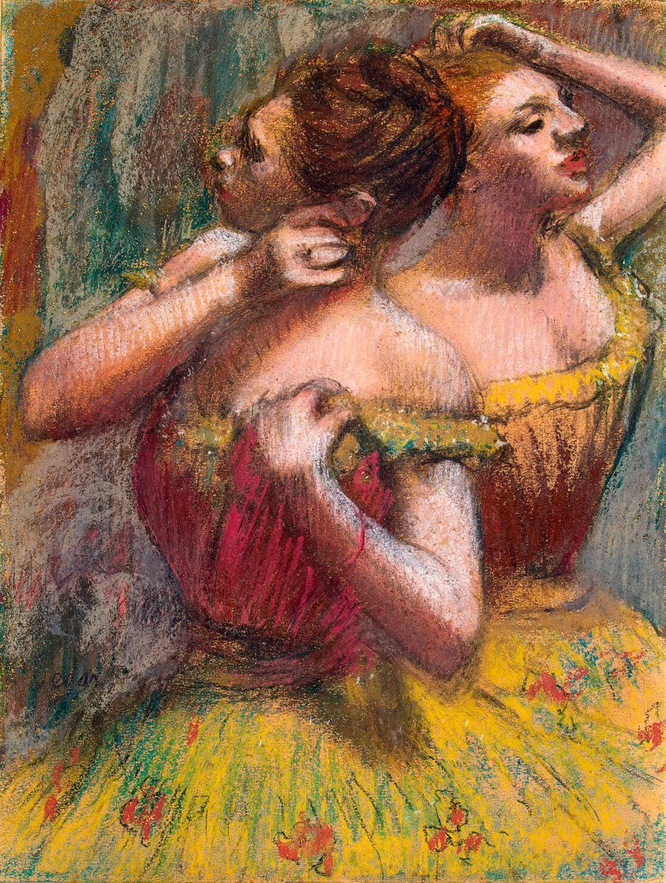 Kaksi tanssijaa, 1898-1899. tekijältä Edgar Degas