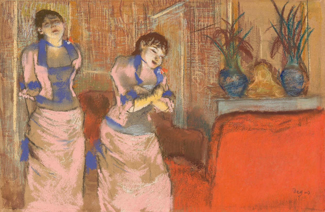 Dues dones finlandeses tekijältä Edgar Degas