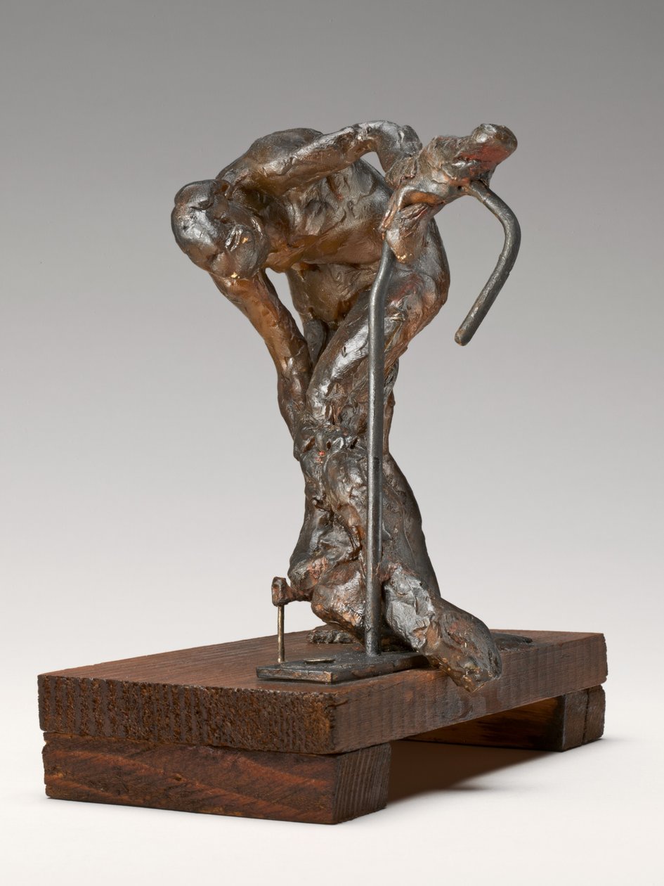 Nainen pesemässä vasenta jalkaansa, c. 1890-luku. tekijältä Edgar Degas