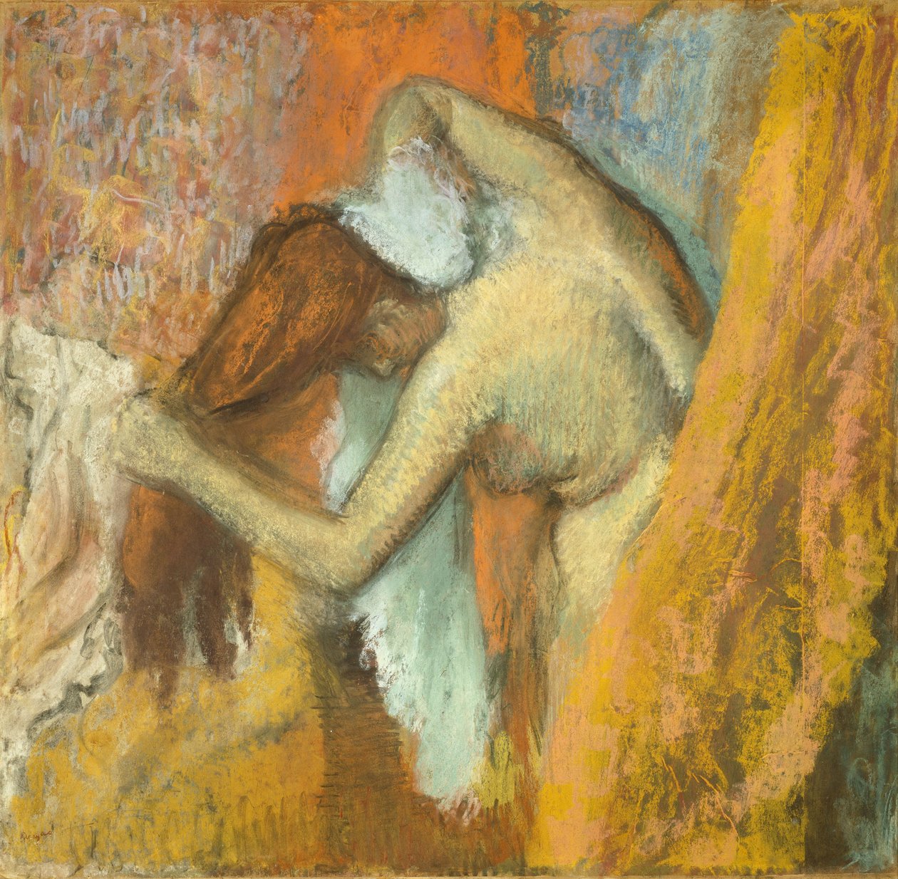 Nainen vessassaan tekijältä Edgar Degas