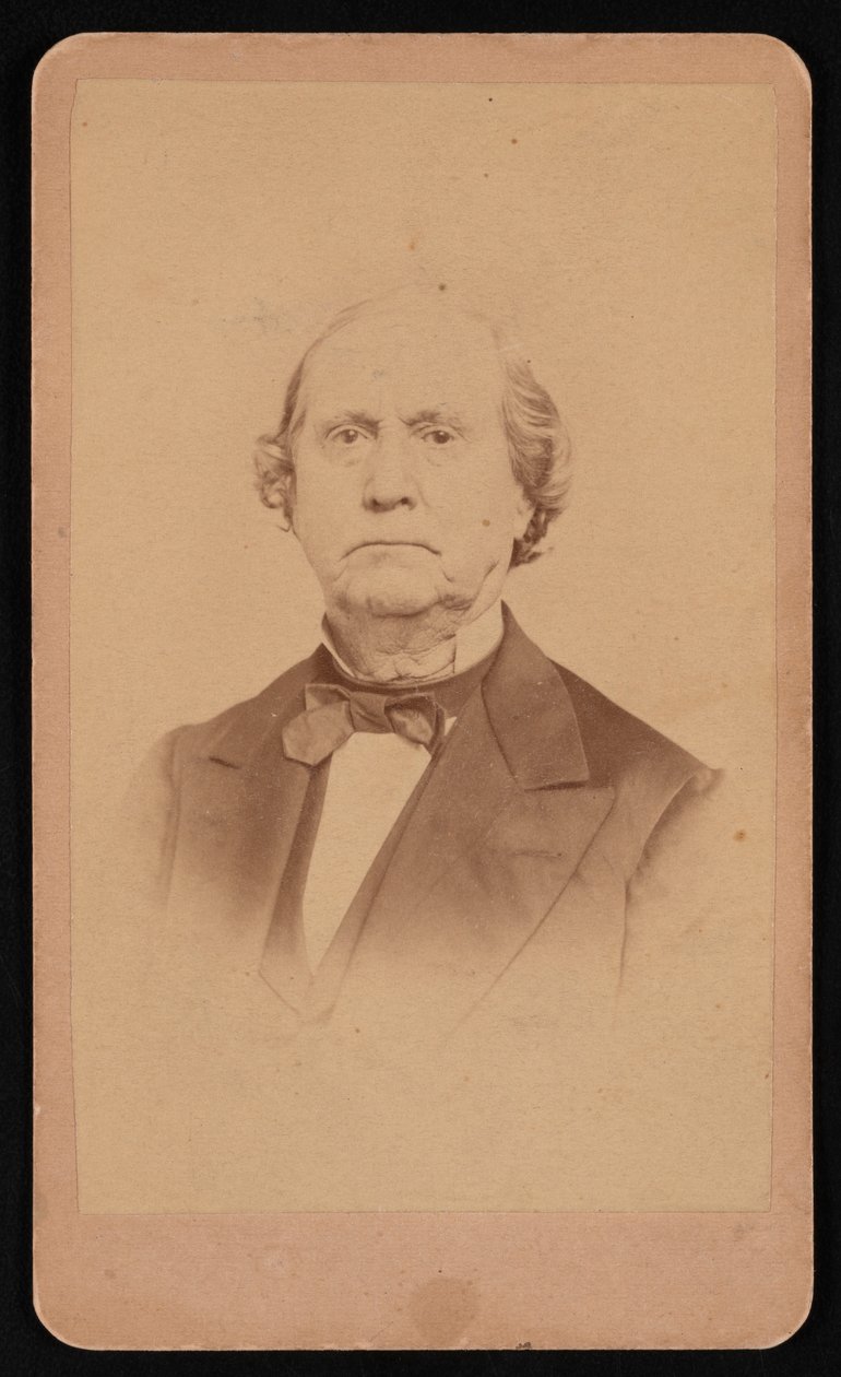Ezra Bartlettin muotokuva ranskasta 1810-1880, ennen vuotta 1880. tekijältä Edgar J Pullman