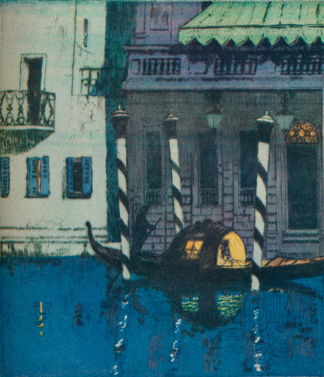 Nocturne c1924 tekijältä Edgar L. Pattison