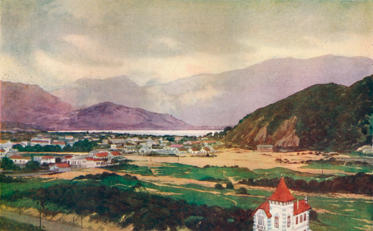 Rio de Janeiron eteläinen esikaupunki - Ipanema, 1914 tekijältä Edgar L. Pattison