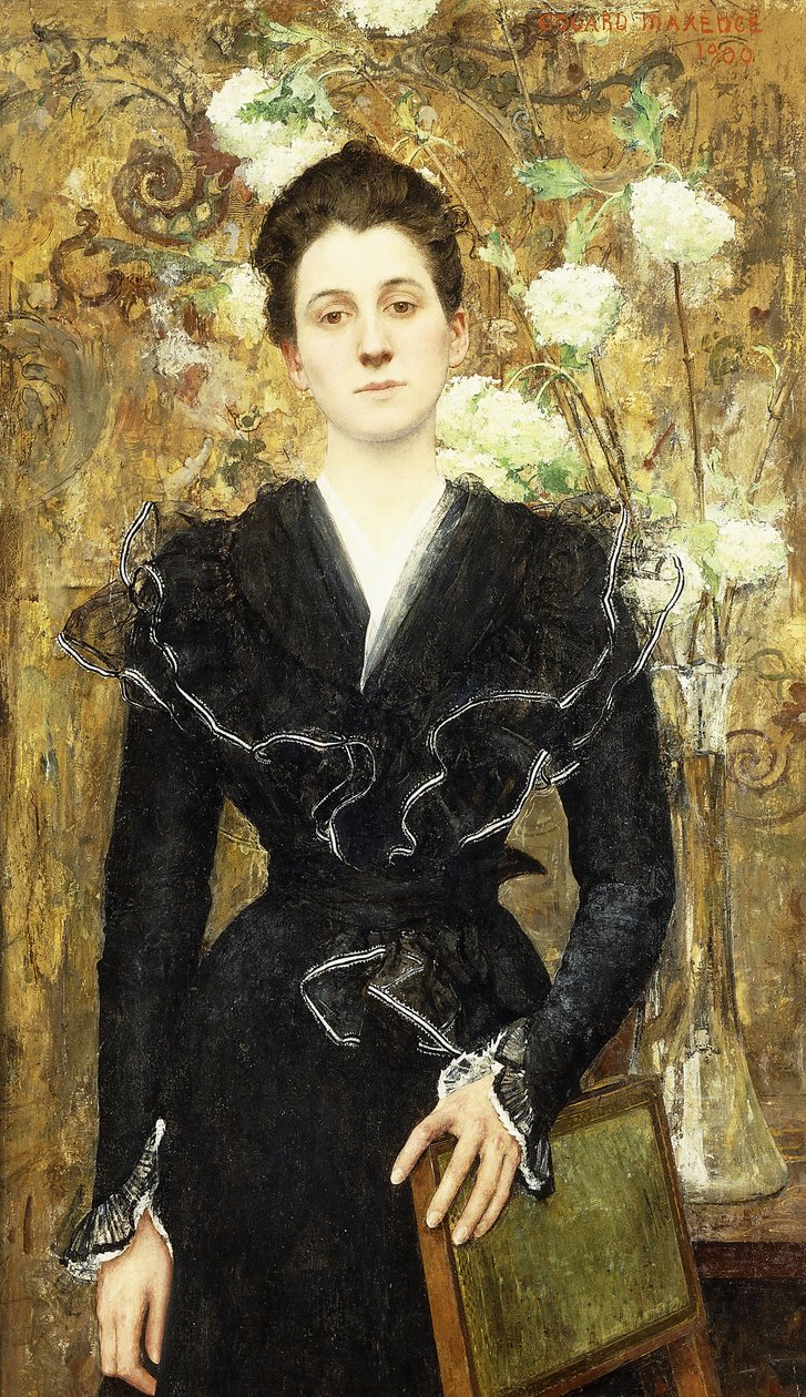 Viiriäisten rouva; La Dame aux Lilas (La Dame aux Lilas) tekijältä Edgar Maxence
