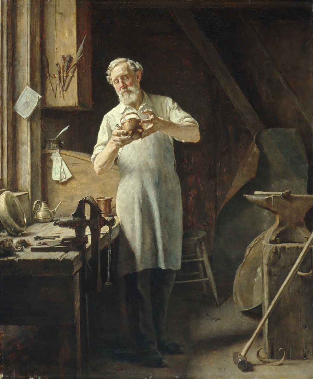 Coppersmith, n. 1898. tekijältä Edgar Melville Ward
