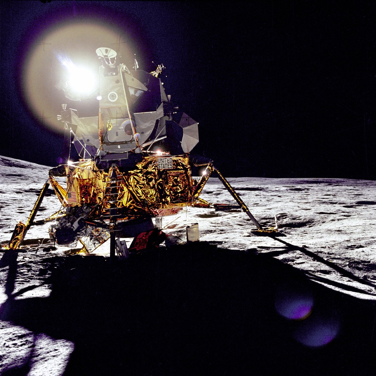 Antares Fra Mauron ylämailla, kuun pinta, 1971. tekijältä Edgar Mitchell