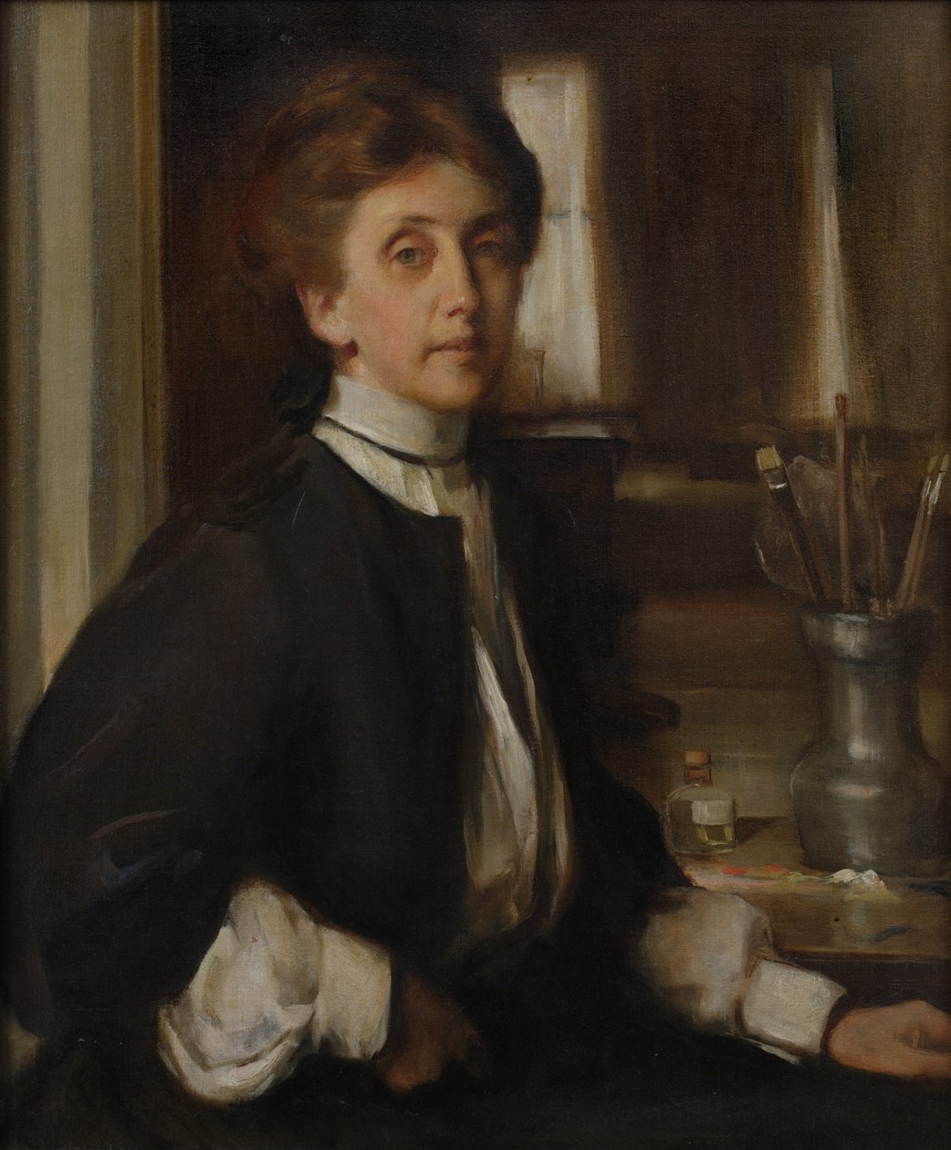 Omakuva, 1909 tekijältä Edith Mitchill Prellwitz