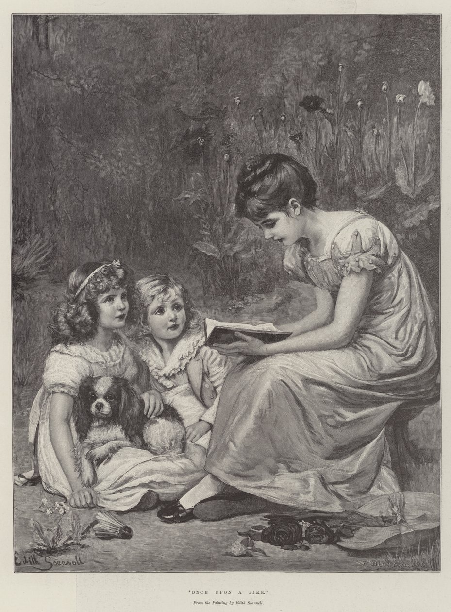 Olipa kerran (kaiverrus) tekijältä Edith Scannell