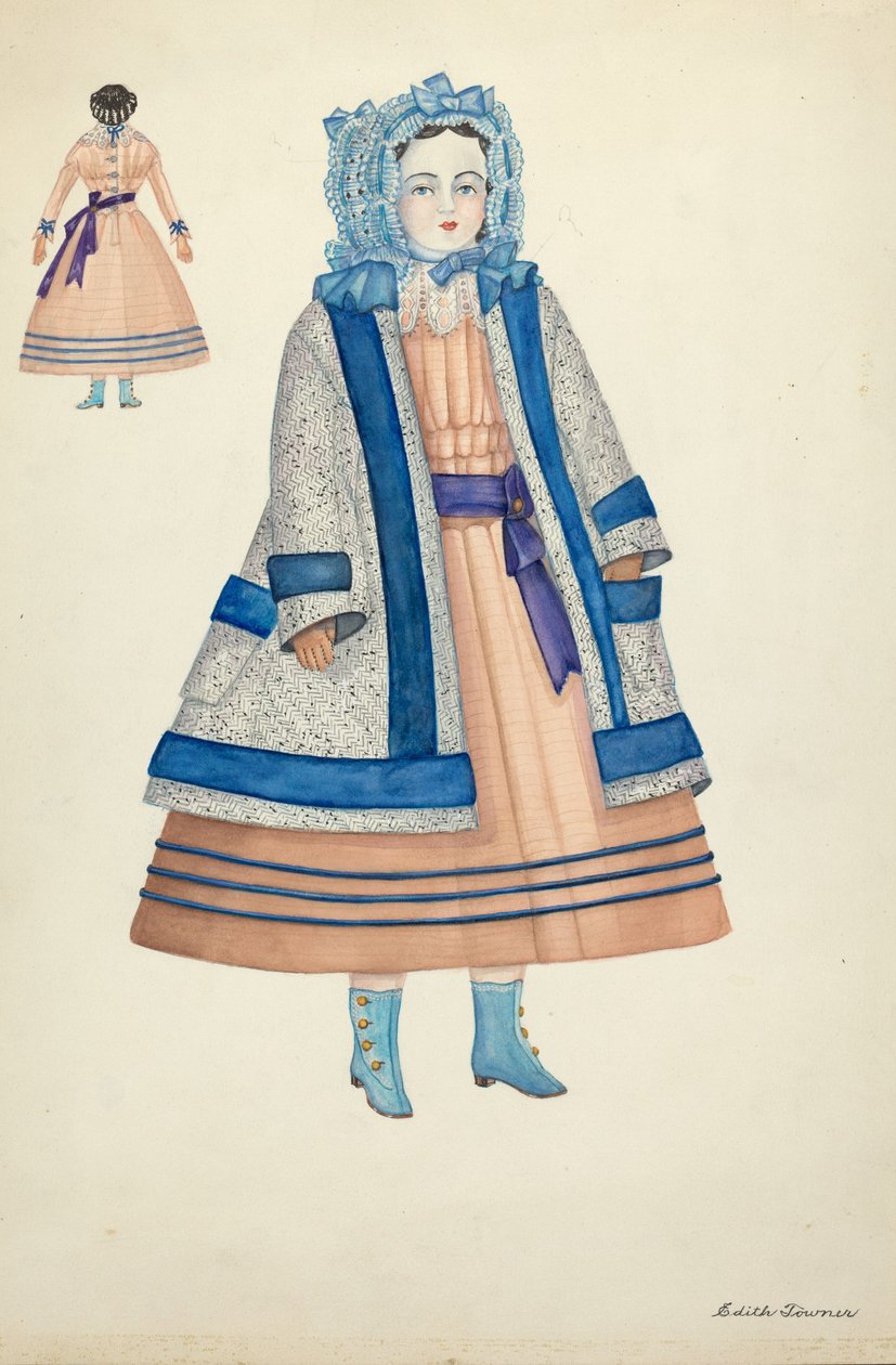 Nukke: "Rose Bates" tekijältä Edith Towner