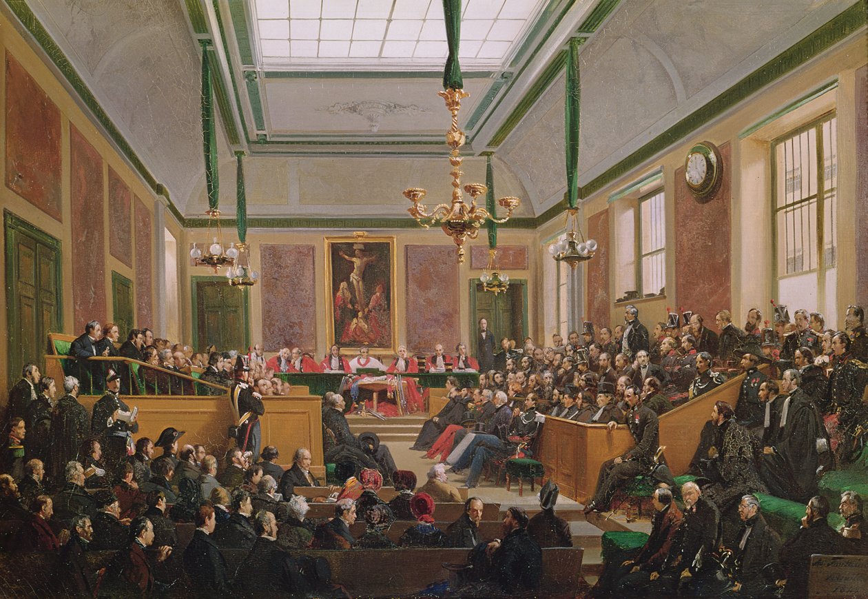 Versaillesin korkein oikeus, 7. maaliskuuta 1849 tekijältä Edme Adolphe Fontaine