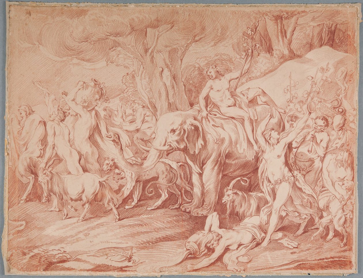 Triumphzug des Bacchus tekijältä Edmé Bouchardon