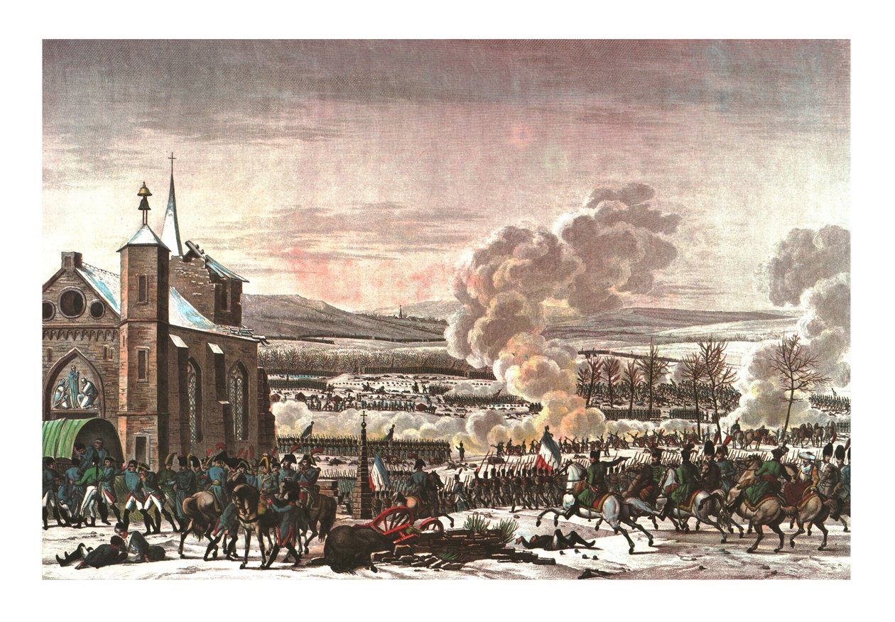 Eylaun taistelu, 9. helmikuuta 1807, n. 1850 tekijältä Edme Bovinet