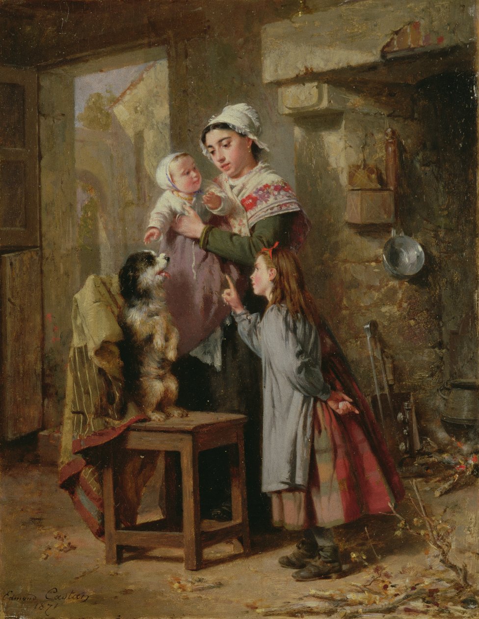 Huomio, 1800-luku tekijältä Edmond Castan