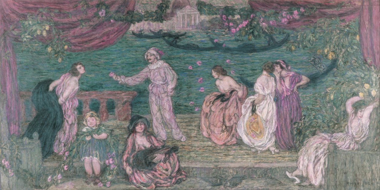 Venetsian festivaali tekijältä Edmond François Aman Jean
