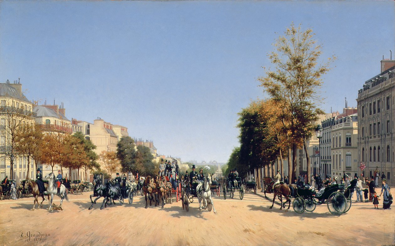 Näkymä Champs-Elysées