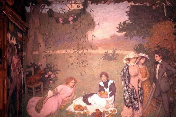Lounas nurmikolla tekijältä Edmond François Aman Jean