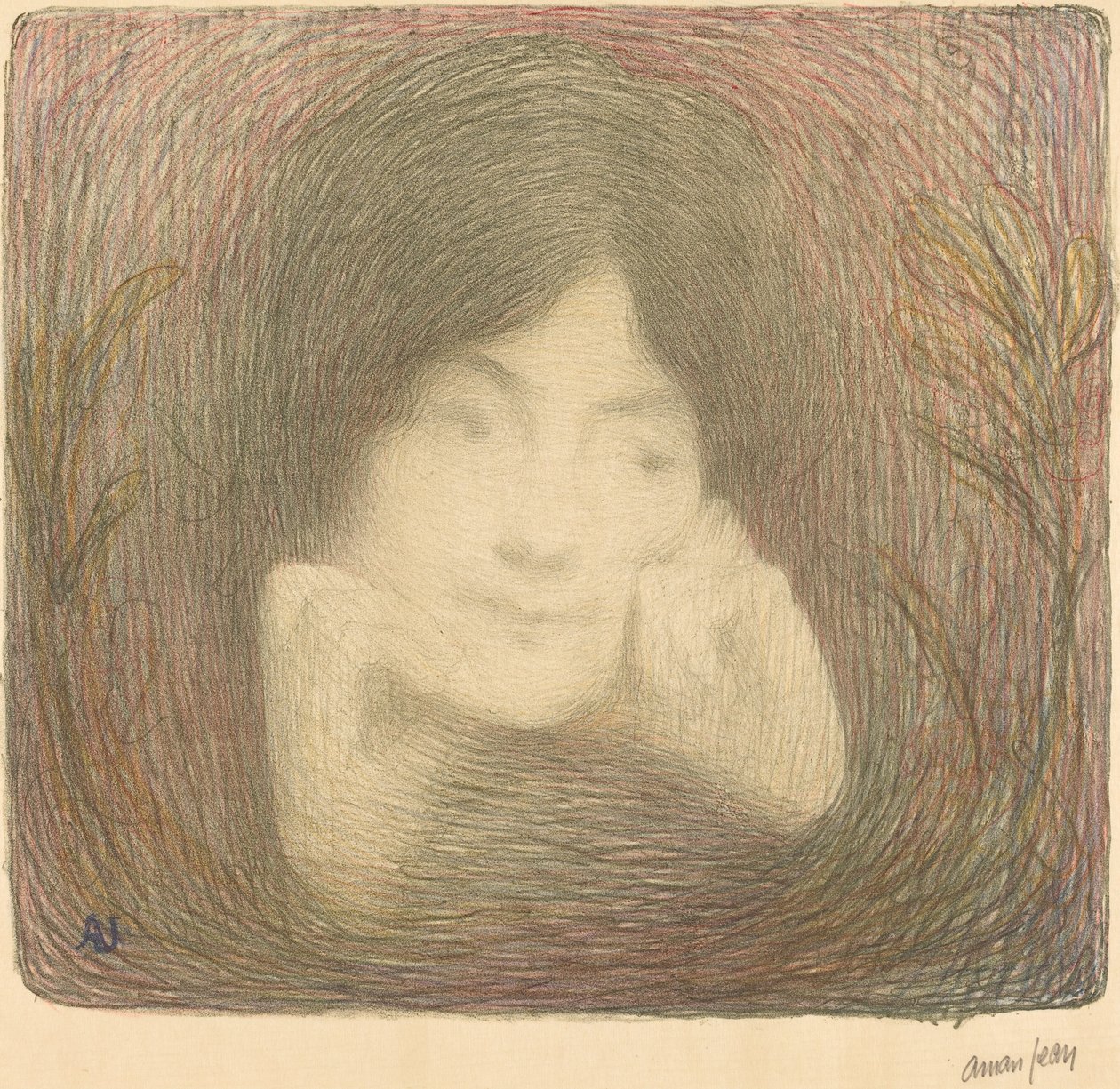 Comédie-Françaisen neiti Moréno tekijältä Edmond Aman Jean
