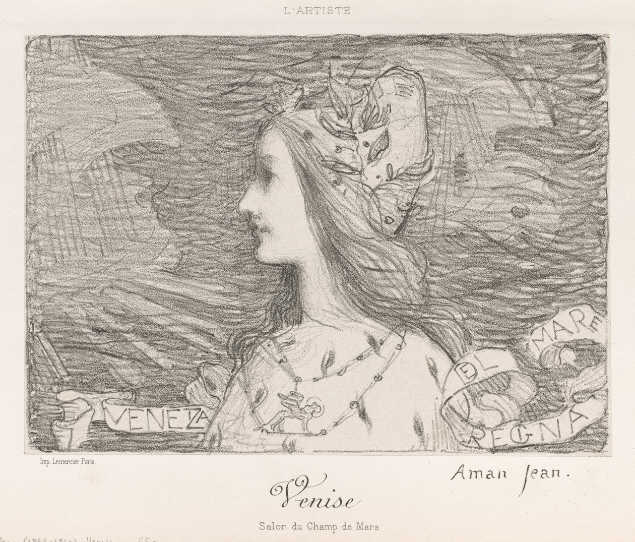Venetsia tekijältä Edmond François Aman Jean