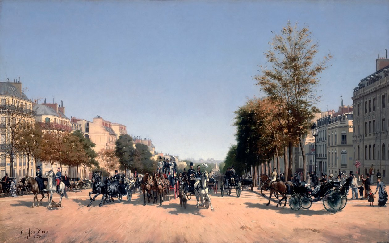 Näkymä Champs-Elysées