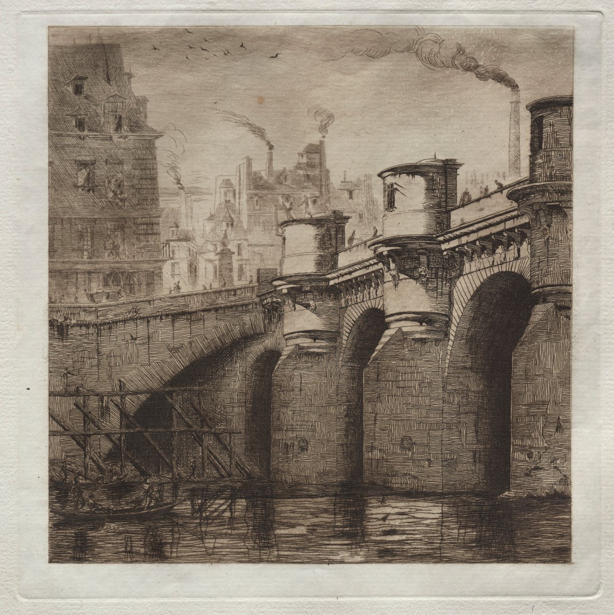 Le Pont Neuf tekijältä Edmond Gosselin