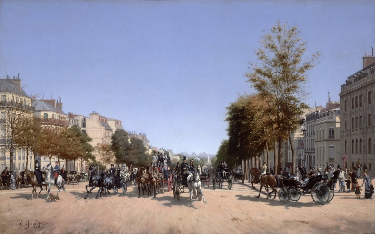 Näkymä Champs-Elysées