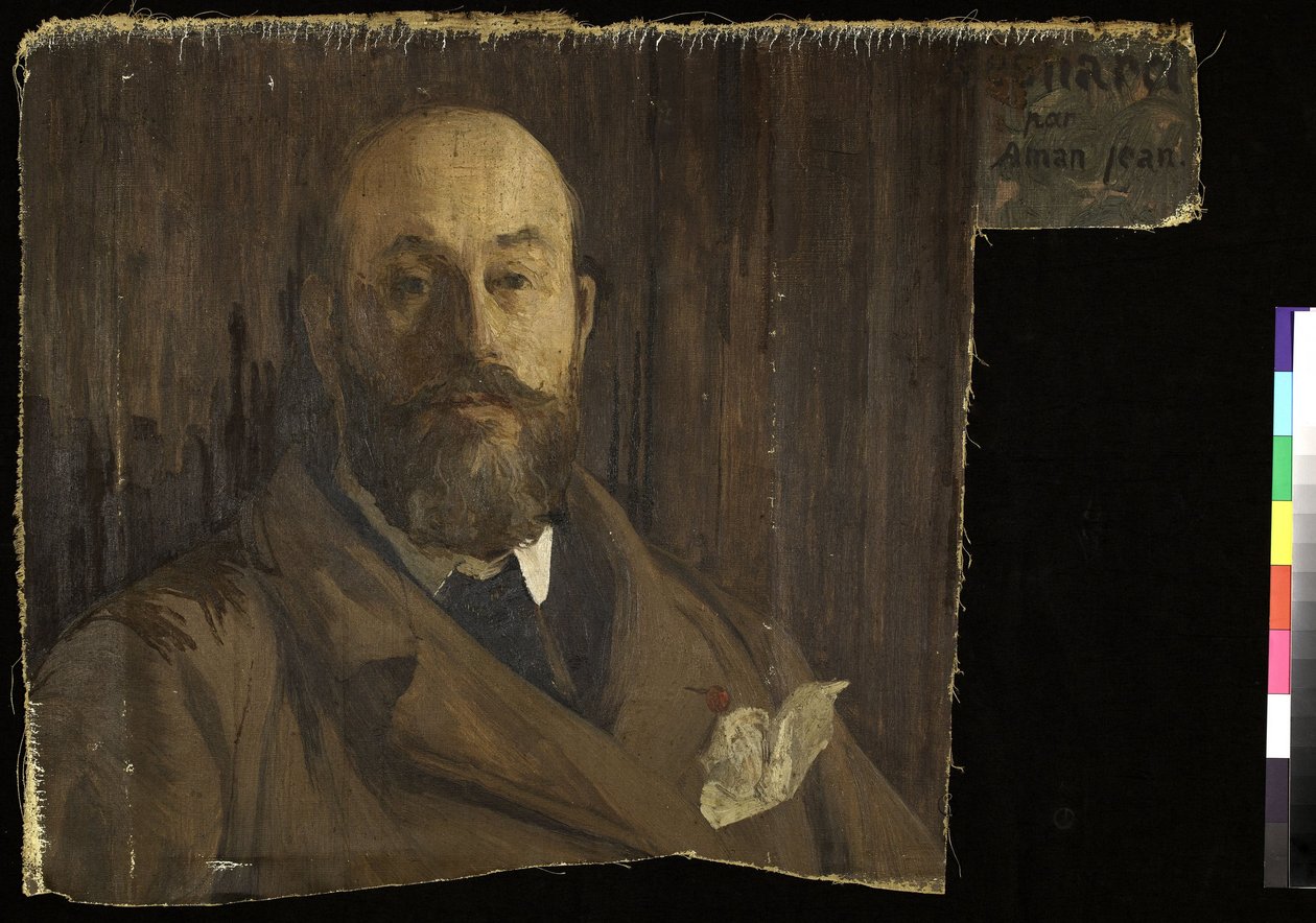Muotokuva Paul Albert Besnardista (katkelma), n. 1896 (öljy) tekijältä Edmond Jean