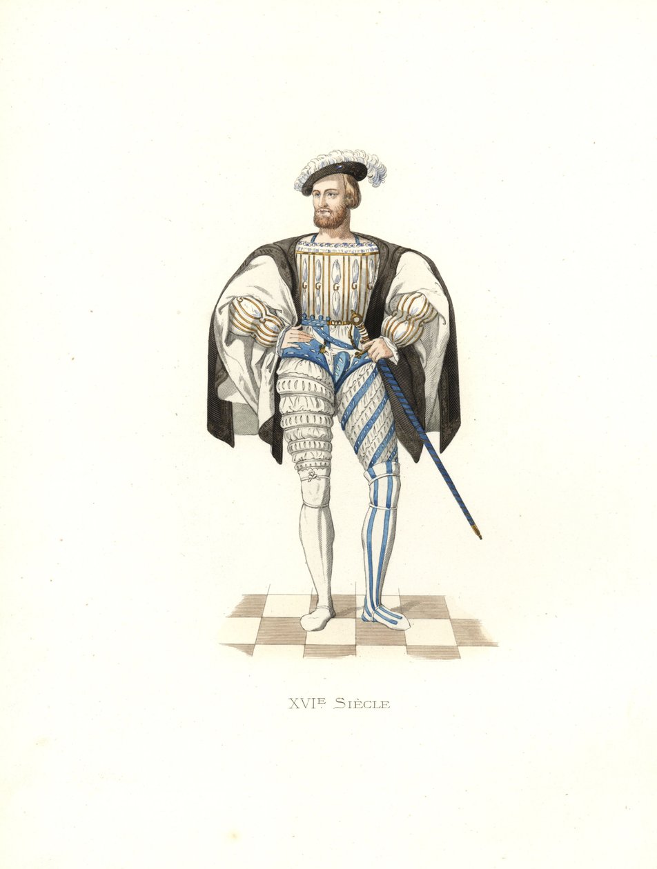Claude of Lorraine, ensimmäinen Guisen herttua (1496-1550). tekijältä Edmond Lechevallier Chevignard