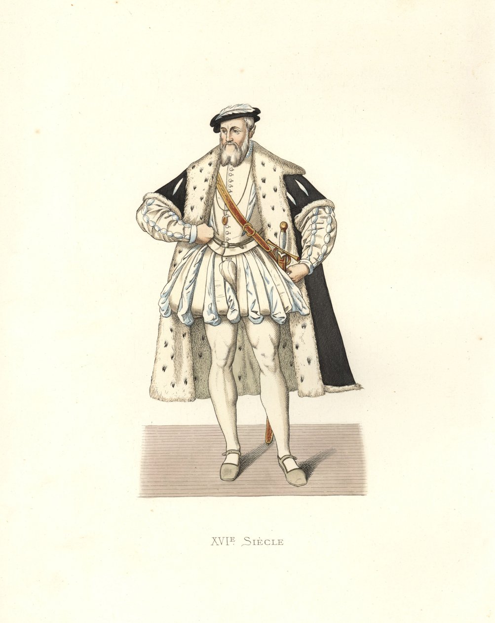 Franciscus Lorraine, Guisen herttua (1519-1563) tekijältä Edmond Lechevallier Chevignard