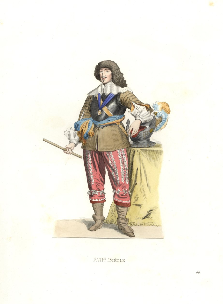 Gaston Jean Baptiste de France, Orleansin herttua, Ranska tekijältä Edmond Lechevallier Chevignard