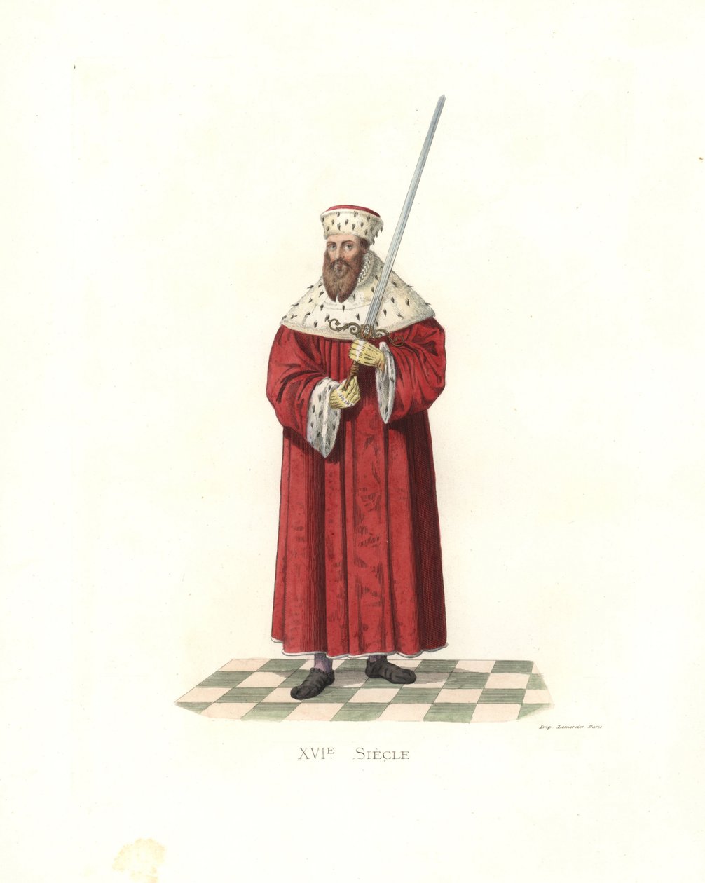 Maurice Rohkea, Saksin vaaliruhtinas (1521-1553) tekijältä Edmond Lechevallier Chevignard
