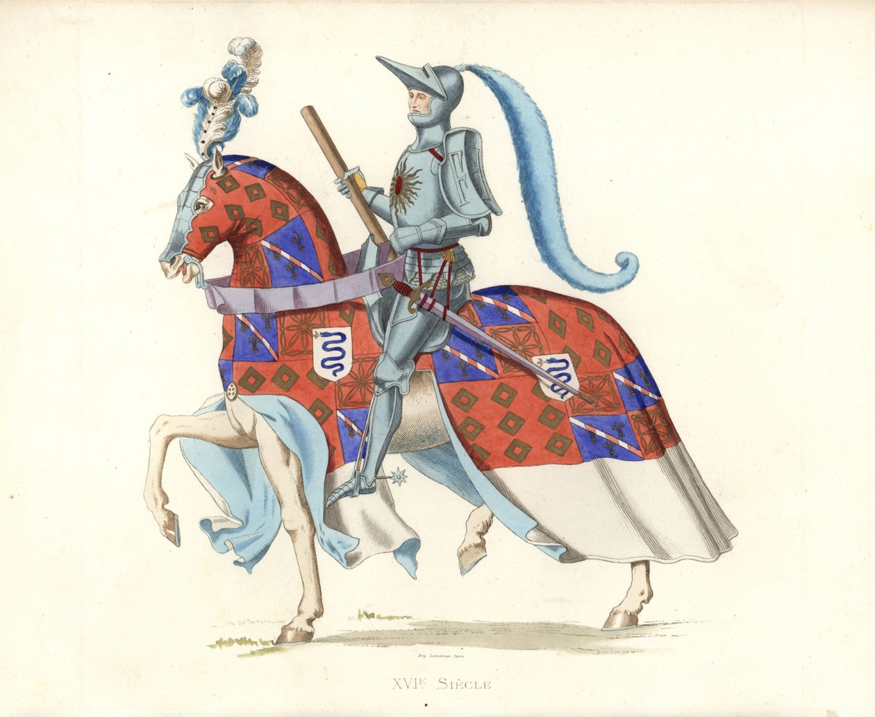 Pierre, Rohanin varakreivi (1451-1513) (kuva) tekijältä Edmond Lechevallier Chevignard