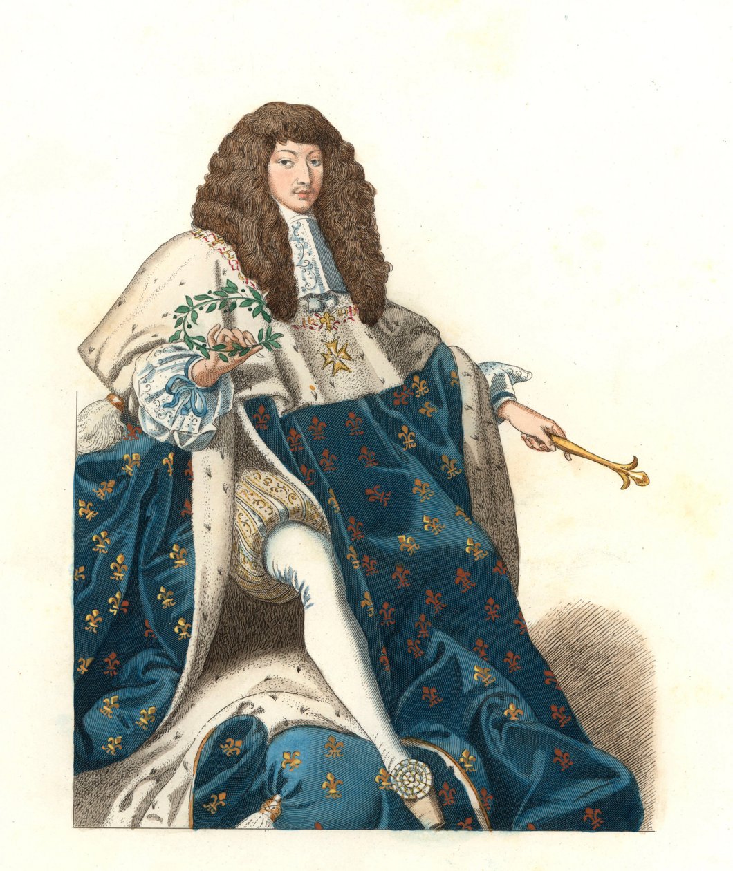 Nuori Ranskan kuningas Ludvig XIV (1638-1715), Musee de Blois