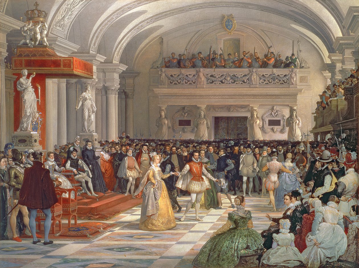 Navarran kuninkaan Henri de Bourbonin ja Marguerite de Valois