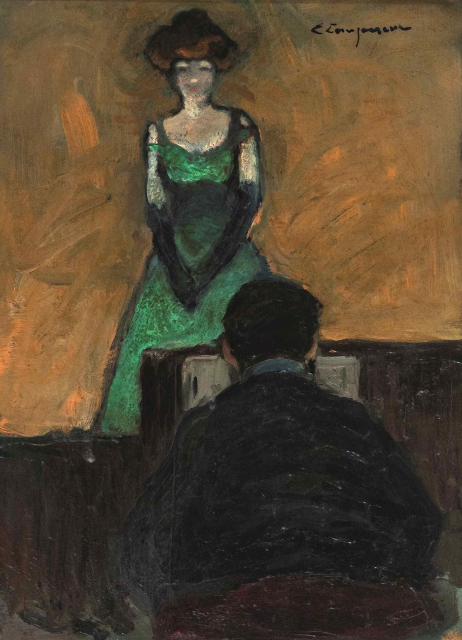 Yvette Guilbert, noin 1895-1900. tekijältä Edmond Lempereur