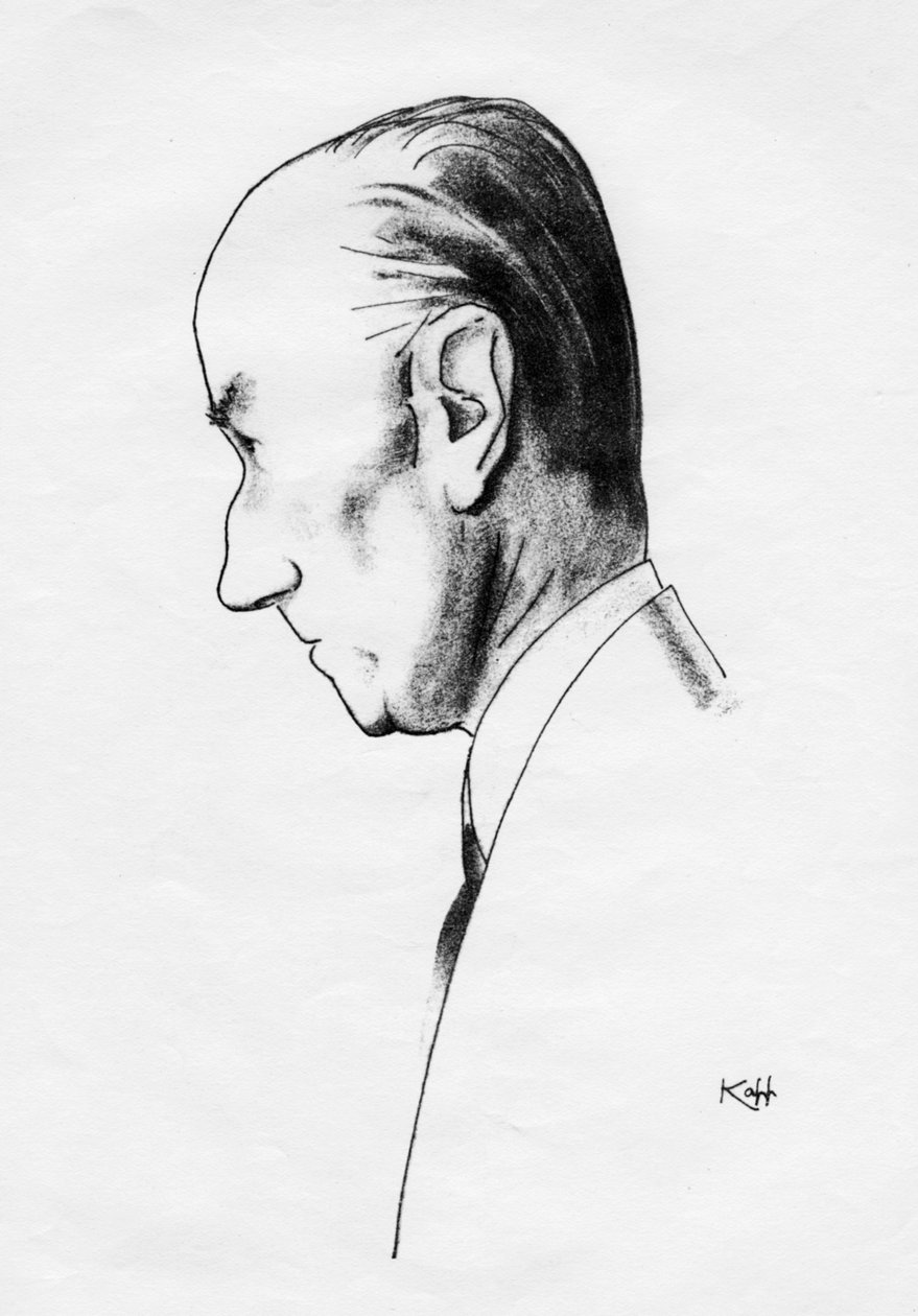 Sir Samuel Hoare, brittiläinen valtiomies, 1935. tekijältä Edmond Xavier Kapp